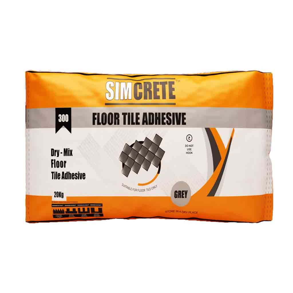 simcrete floor tile adhesive for floor tile application