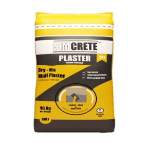 Simcrete Wall Plaster for internal and external construction purpose